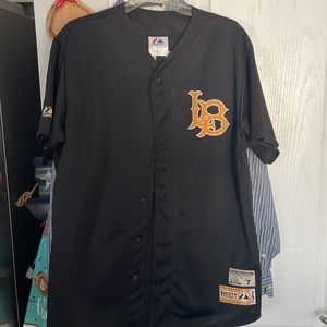 Jason Giambi Majestic 1992 varsity Traditions Jersey